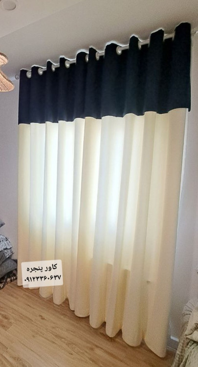 پرده پانج طرحدار و ساده