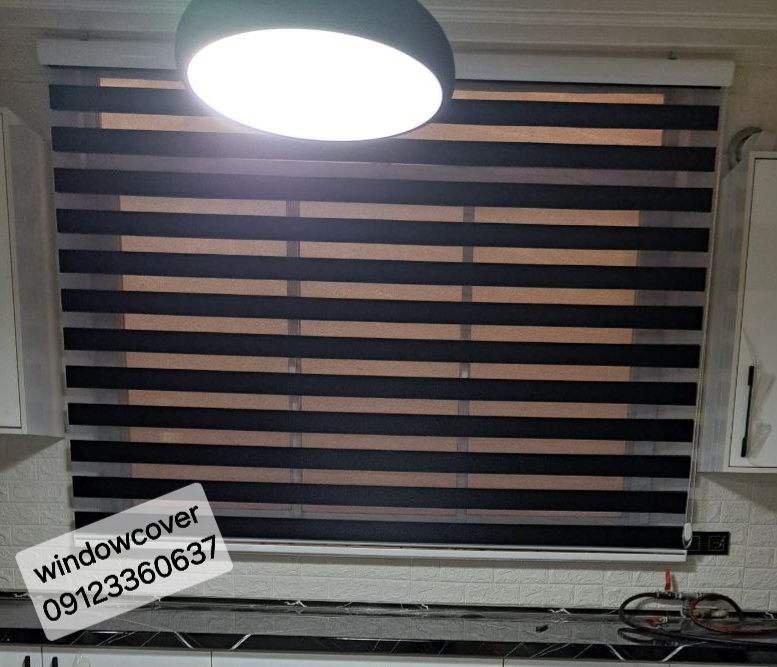 پرده زبرا ساده و طرح دار کد ۱۰۰۹