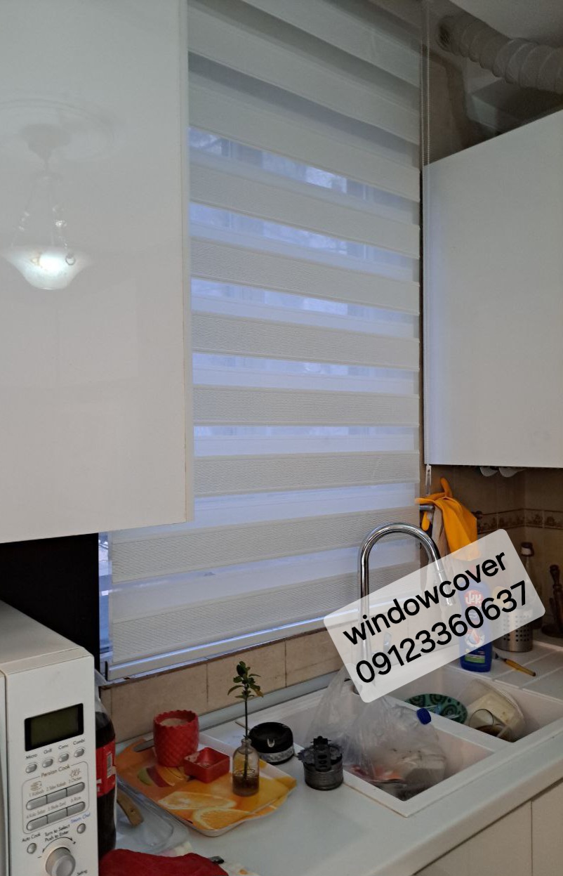 پرده زبرا ساده و طرح دار کد ۱۰۰۹