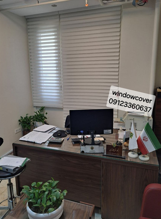 پرده زبرا ساده و طرح دار کد ۱۰۰۹