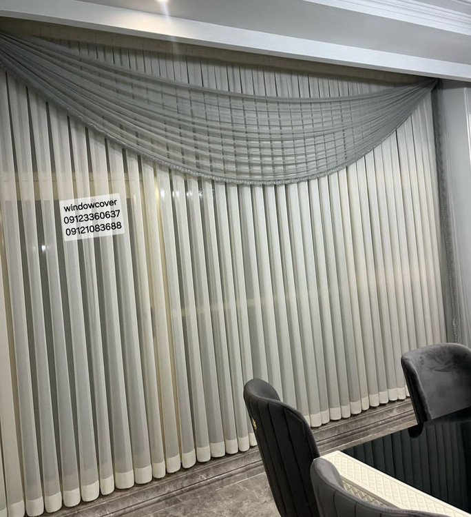 پرده حریرساده ابریشم