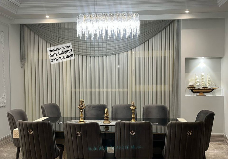 پرده حریرساده ابریشم