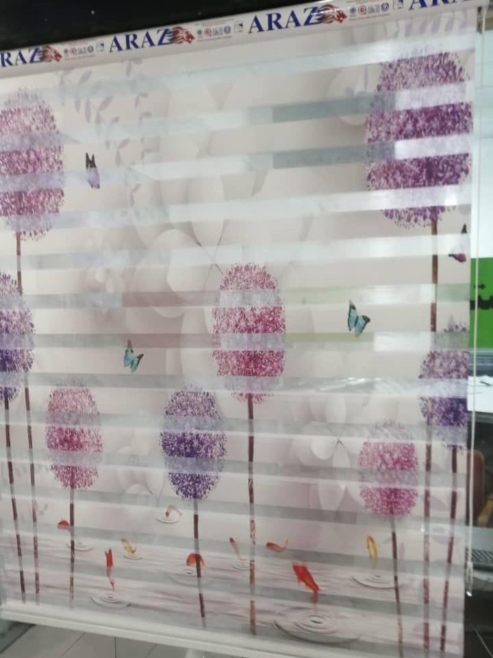 پرده زبرا اتاق خواب کد ۱۰۰۱۱