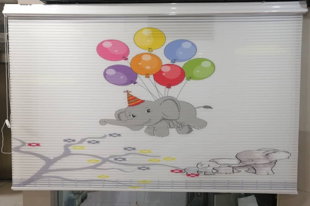 پرده زبرا اتاق خواب کد ۱۰۰۱۱