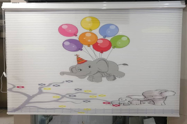 پرده زبرا اتاق خواب کد ۱۰۰۱۱