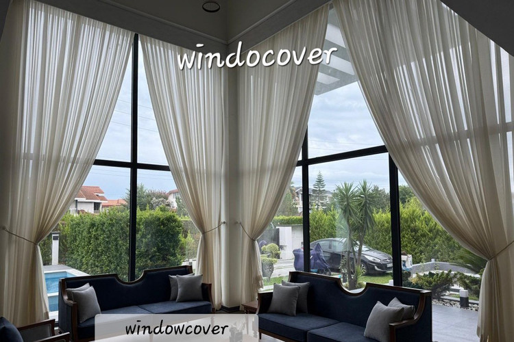 پرده ویلا حریر ابریشم کد۱۰۰۲۷